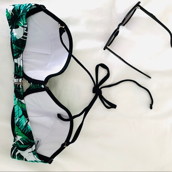 DesignLab Jungle Print Bikini - Picture 3 of 3